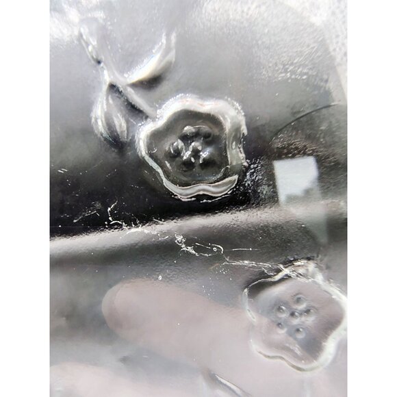 Quiche Pie Plate Anchor Hocking Vintage 10" Glass Dish Pattern Scalloped Edge - Picture 8 of 16